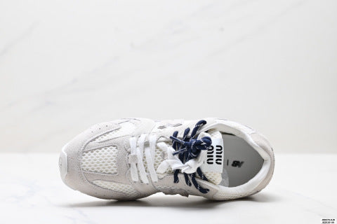 MiuMiu x New Balance 530 SL Low-top Sneakers - Classic Casual Running Shoes