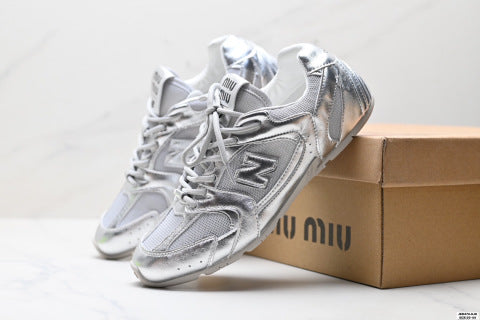 MiuMiu x New Balance 530 SL Running Shoes, Classic Casual Running Shoes