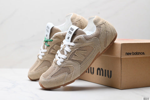 MiuMiu x New Balance 530 SL Running Shoes, Classic Casual Running Shoes