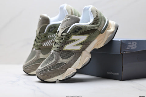 New Balance 9060 series running shoes for men and women, breathable and cushioned outdoor sports shoes