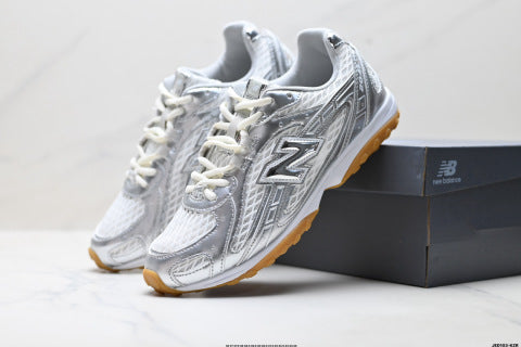 New Balance 204L series athletic shoes, leather, shock-absorbing, wear-resistant, lightweight, low-top casual shoes.