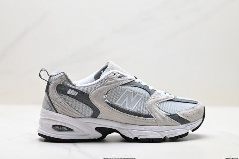 New Balance MR530 series running shoes, breathable mesh cushioning, casual athletic shoes.