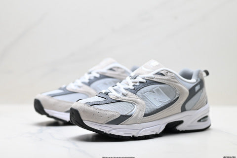 New Balance MR530 series running shoes, breathable mesh cushioning, casual athletic shoes.