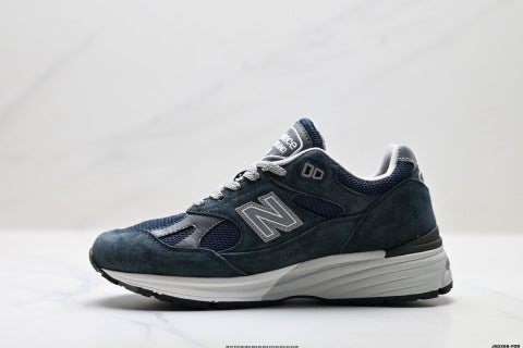 New Balance 991 series running shoes, classic and versatile casual athletic shoes.