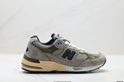 New Balance 991 series running shoes, classic and versatile casual athletic shoes.